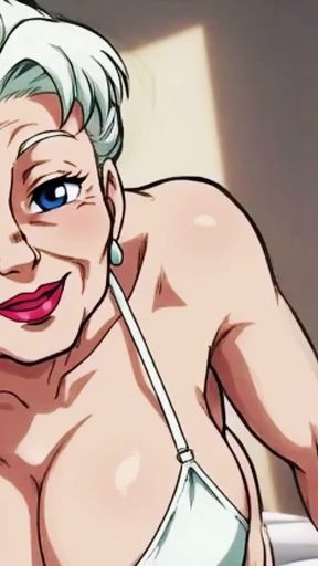 Ai Granny Deep Cleavage Tease Close Ups