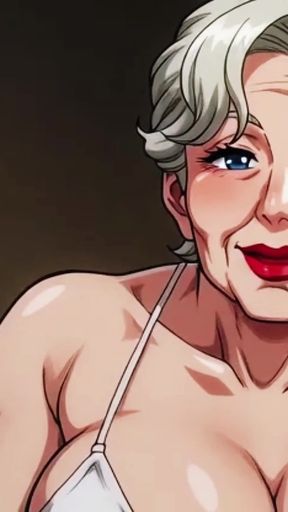 Ai Granny Deep Cleavage Tease Close Ups