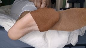 Unwind With Me: Sock Removal and Foot Rubbing