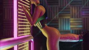 Blue Moon Huge Anal Dildo (no Sound)