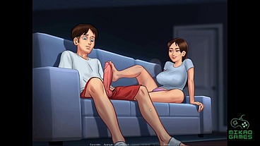 Summertime Saga - Fudendo a Step-Sister absolutamente perfeita, Cenas Jenny pela casa
