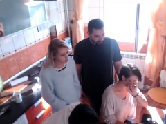 Blonde milf group sex