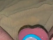 Sissy ruined orgasm in Chastity
