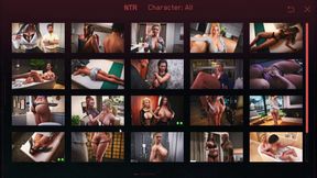 the synthetic watcing two horny milf masturbate