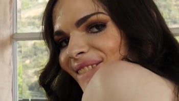 Wife Catches Husband With TS Girl, Makes Him Sucks Her Dick