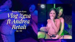 Andrea Retali - Vlog - Euro Room Show - We Fuck In A Strip Club (episode 2)