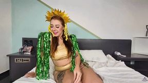 Lick my sweat, and stay submerged in my armpits after a carnival ball. ! By Ariel and Sabrina Cam Babi