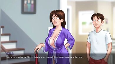 Mi madrastra es tan sumisa que me quiere complacer todo el día dónde me su vajina - summertime saga