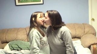 my mature wife and big natural boobs - amateur lesbians