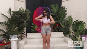 Big-Boobed Brunette Sienna Rae Wants More Nade Nasty's Dick!