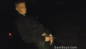 Michael Berry’s Nighttime Handjob and Hot Piss Scene