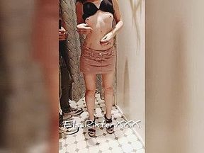 My Teases in Women Changing Room, No Panties. Public, Amateur, Seductive Ass 2