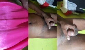 Solo guy wrecked by big black cock while Asian twink whispers dirty talk