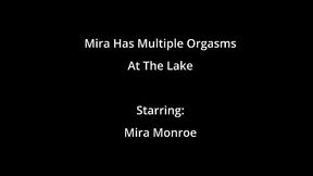 Sunbathing Mi Monroe Has Multiple Intense Hitachi Orgasms By The Lake At HitachiHoes - Reup
