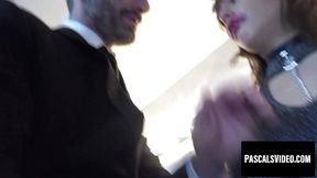 Brunette teen with tiny tits squirts all over a hard cock&#x1F32D;