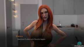 [Gameplay] COLLEGE BOUND #05 - Sexy redhead showing off her thicc ass