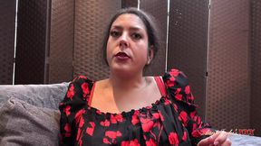 Stacked BBW boss lady Cassy Hill interviews you for a job - POV