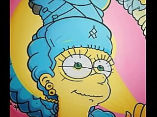 Several toon characters are screwing in leather - AI Illustrated Leather Porn Fantasy