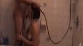 Lusty girlfriend of my buddy wanna be fucked right in the shower