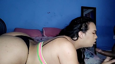 Uma mamada gostosa no dotadao