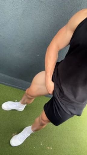 My shorts were a bit sweaty lol