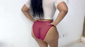 chica grueso y voluptuosa obtiene orgasmo multiple en sesion de masaje tantrico