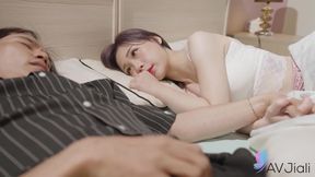 Taiwan Babe Misha Seduces a Director and Brings Him Home to Fuck