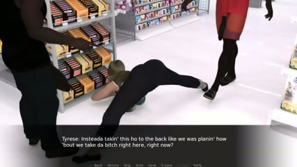 BBC NTR: GANGBANGED IN A STORE