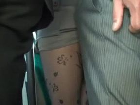 OL Pantyhose Bus Adventure 1of6 censored ctoan