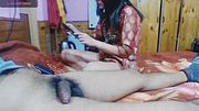 indian treasure takes deepthroat for rough cum