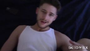 Gangbanged by a huge cock railed raw until he filled my ass with cum