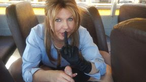 School Bus Cock Tease POV