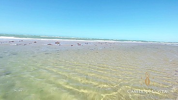 Passeio na bera da praia em Fortaleza, fiquei tanto tesão que quando cheguei em casa...