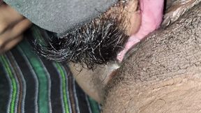 Sucking pussy hard and fuck Indian pussy