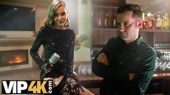 Blonde petite wife gets picked up and fucked while husband watches