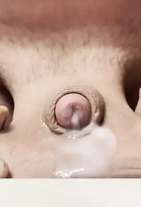 Me and my tiny micropenis pre-cum mega load