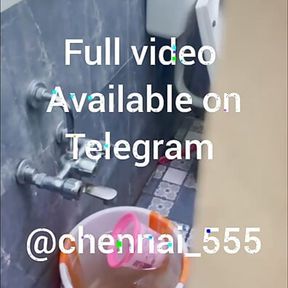 Tamil foursome bathing video available on telegram . Message me I share full video