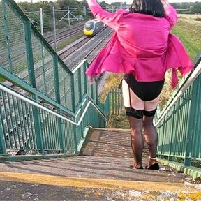 In the pink on a bridge part 2