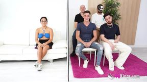 Blind Date for Lana Villafuerte  the Latina Gets Covered in Milk!