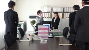 Nana Okada's Steamy First Day at the Office