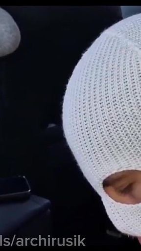 I Tore the ***'s Pants and Fucked His Ass in a Taxi on the Way Home. a Hot Public Cruise!