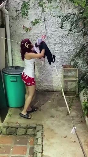 Jaw-dropping moment from &quot;Fucking With Neighbor When Her Husband Is Working&quot;