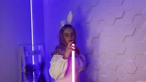 Neon bunny baby 🐰