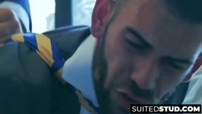 Hector De Silva flips Axel Max over for deep penetration