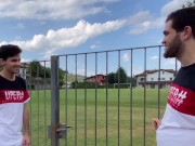 Su compañero de fútbol le rompe el culo - Seba Terry