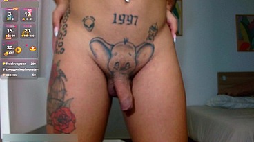 TS Angelique Monroe - Webcam show from July 31, 2025
