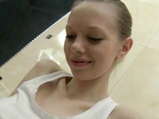 Slender Teen Paula Z Gets Wild & Frisky In The Bathtub!