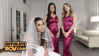 itsPOV - Wedding night fuck foursome with Gianna Dior Kristen Scott and Jade Kush