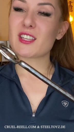 Steeltoyz &amp; Cruel Reell Present: The Anal Hook - Flexible Bondage Solution for Intense Pleasure   Clip 1