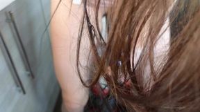 suction seduction: alisa s hairy pussy vacuum tease